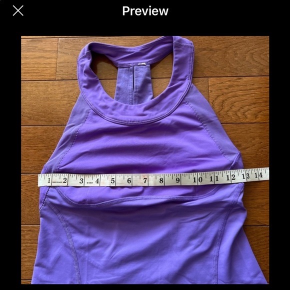 💜Lululemon Run Make It Count Tank-Power Pu… - Picture 13 of 15
